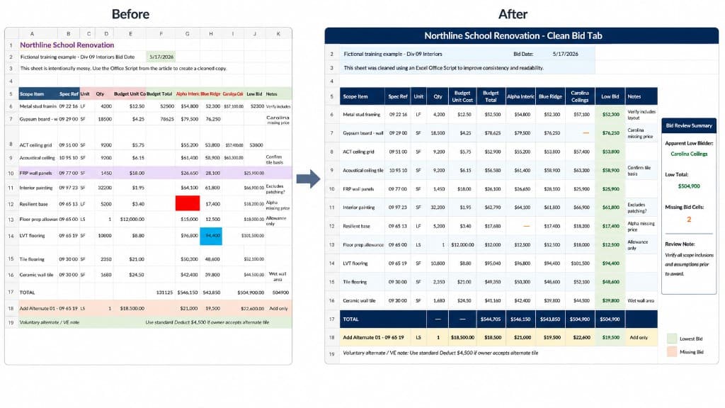 How to Use ChatGPT to Write an Excel Script for Construction Spreadsheets - How To article illustration
